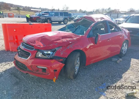 2016 Chevrolet Cruze Limited 1Lt Auto из США, поврежденный, VIN 1G1PE5SB8G7138875